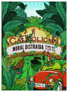 Moral Distraída - Teatro Caupolicán, Santiago. 2017