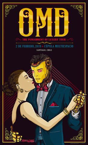 OMD - Teatro La Cúpula, Santiago. 2019