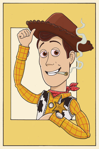 Postal Woody (Toy Story) / Voladores #1