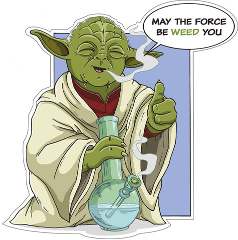 Sticker Yoda (Star Wars) / Voladores #1